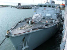 A damaged HMS Atherton